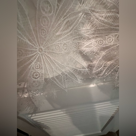 INAMORE White Feather dress - Picture 4 of 11